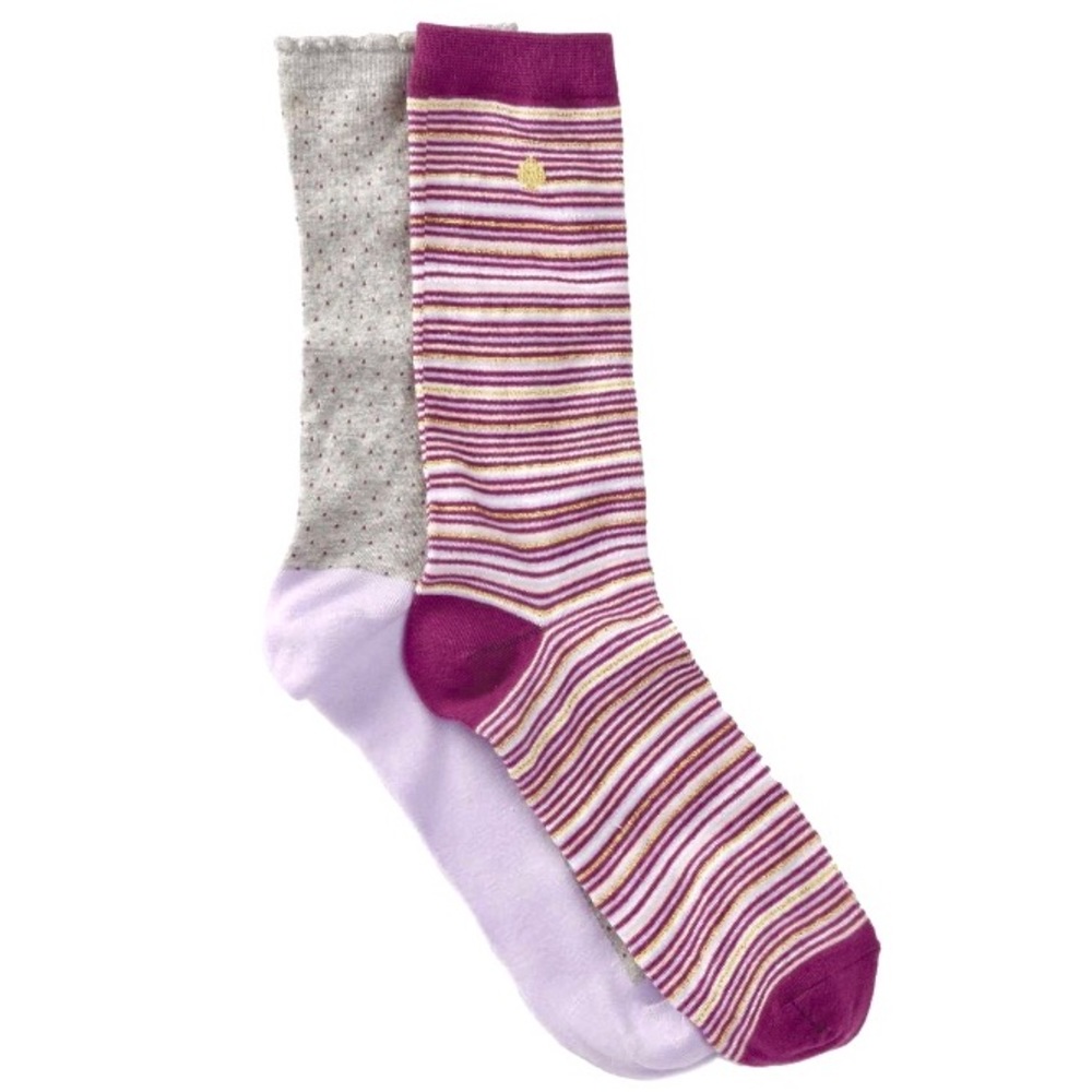 Pack of 2 kate spade♠️Print Ankle Trouser Socks